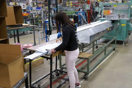 plastic profile extrusion